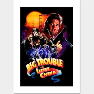 Big Trouble In Little China Chinatown Chaos Posters and Art